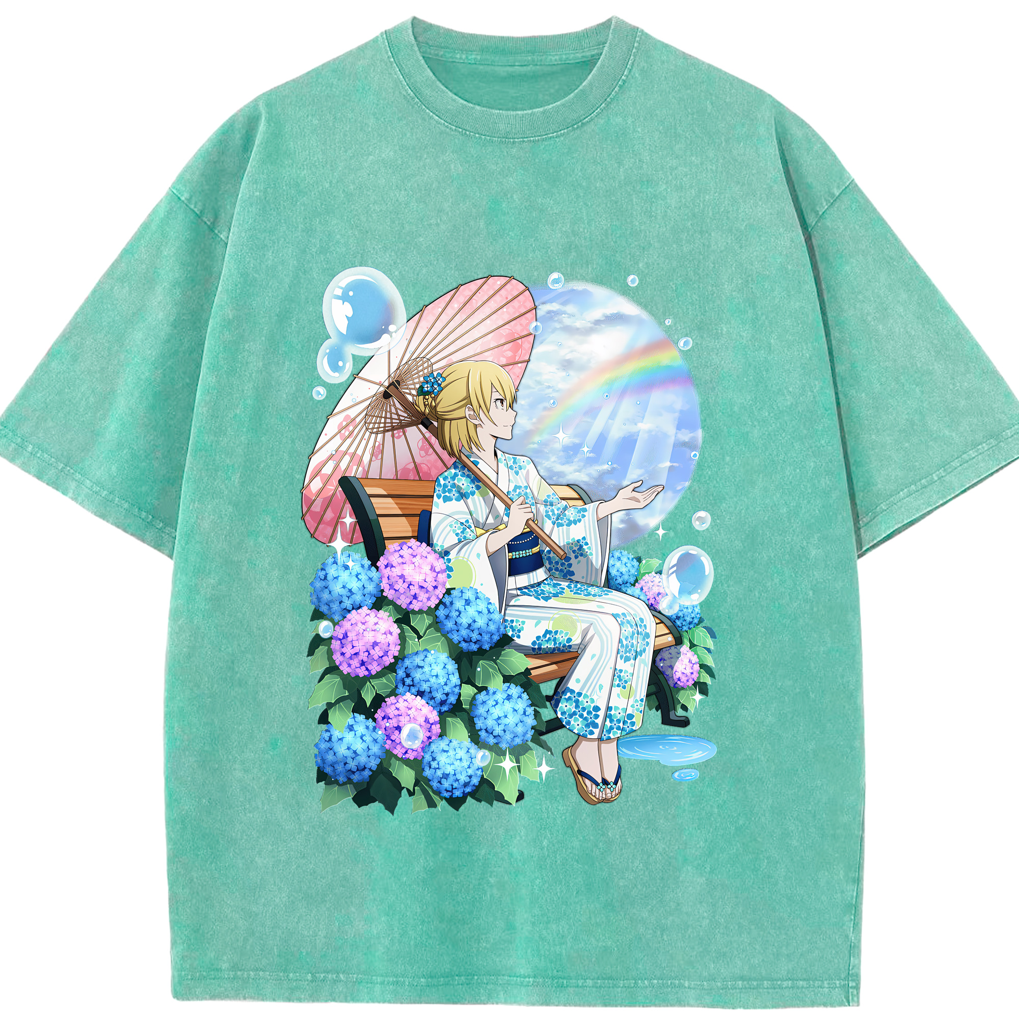 （画像用） 文豪ストレイドッグス Bungo Stray Dogs 綿100% ヴィンテージ風 半袖Tシャツ（フロントプリント）